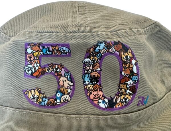 50 Khaki Bucket Hat - Image 2