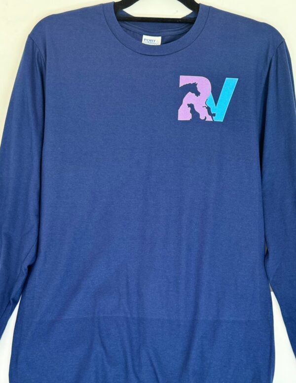 Super Pittie Navy Long Sleeve