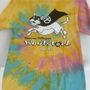 Woofstock 2024 Tie Dye T-Shirt