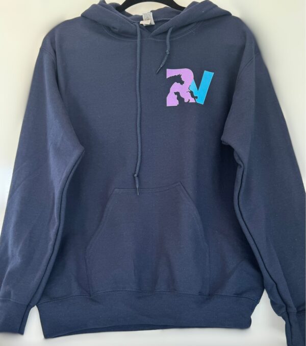 Super Pittie Navy Hoodie