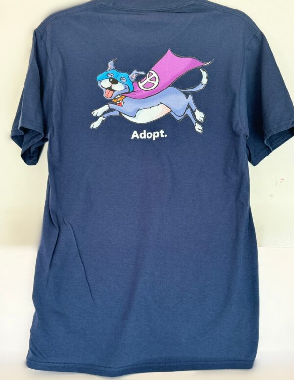 Super Pittie Navy Short Sleeve - Image 2